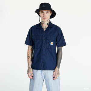 Pánská košile Carhartt WIP Wynton Short Sleeve Shirt Navy