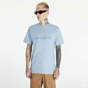Tričko s krátkým rukávem Carhartt WIP S/S Script T-Shirt modré