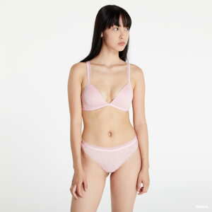 Kalhotky Calvin Klein One Lace Thong Pink