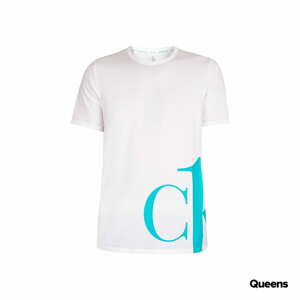 Tričko s krátkým rukávem Calvin Klein Regular Fit T-Shirt bílé