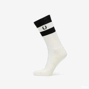 Ponožky FRED PERRY Bold Twin Tipped Socks bílé / černé