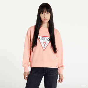 Dámská mikina GUESS Classic Logo Sweatshirt Orange