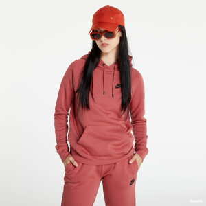 Dámská mikina Nike Sportswear Essential Hoodie vínová