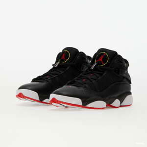 Jordan 6 Rings Black/Varsity Red/White/Vibrant Yellow