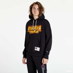 Mikina Champion x Stranger Things hoodie Black