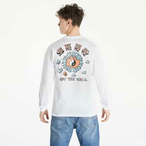 Pánské tričko Vans Shattered Balance Long Sleeve Tee White