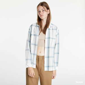 Dámská košile Vans Tori Plaid Long Sleeve Shirt White