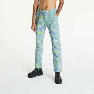 Kalhoty PLEASURES Twist Trousers Green