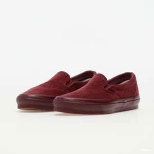 Vans OG Classic Slip-On (Velvet Embroidery) Pomegranate Red