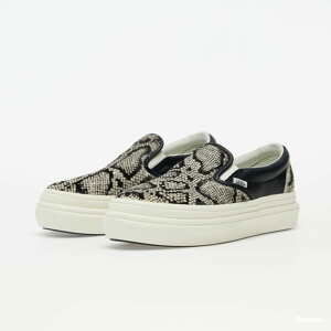 Vans Super ComfyCush Slip-On (Snake/ Pony) Black/ Marshmallow