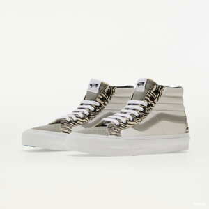 Vans Sk8-Hi Reissue EF (Leather/ Suede) Drizzle/ True White