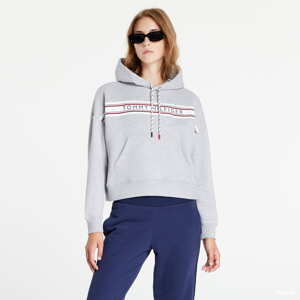 Dámská mikina Tommy Hilfiger Signature Tape Drawstring Hoodie Grey