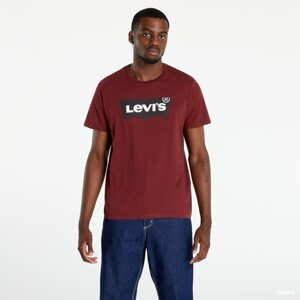Tričko s krátkým rukávem Levi's ® Graphic Crewneck T-Shirt vínové