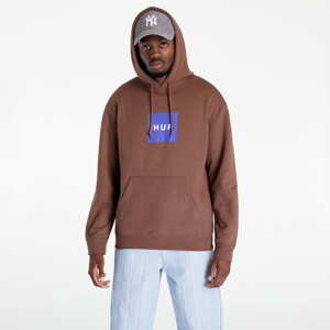 Mikina HUF Essentials Box Logo Hoodie Hnědá