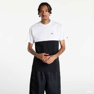Tričko s krátkým rukávem Vans Colorblock Athleti Tee černé / bílé
