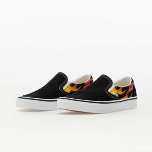 Vans Classic Slip-On Flame/ Black/ True White