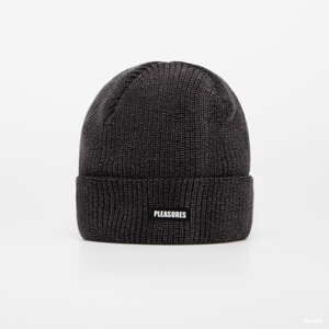 Dětská kšiltovka PLEASURES Impact Logo Beanie Black