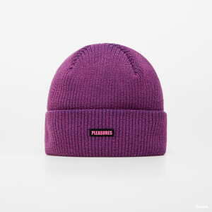 Dětská kšiltovka PLEASURES Impact Logo Beanie Purple