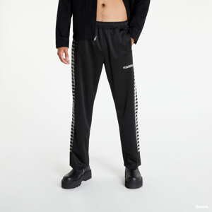 Kalhoty PLEASURES Buttons Track Pant Black