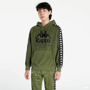 Mikina Kappa 222 Banda Viper Hoodie Green