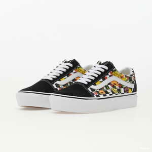 Vans Old Skool Platform Poppy Checkerboard Black