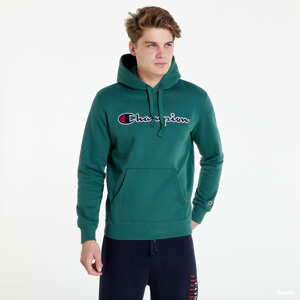 Mikina Champion Hooded Sweatshirt Zelená