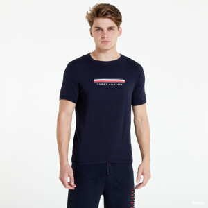 Tričko s krátkým rukávem Tommy Hilfiger Logo Crew Neck T-Shirt Navy
