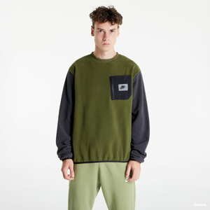 Mikina Nike Sportswear Therma-FIT Utility Fleece Sweatshirt Green