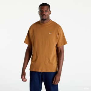 Tričko s krátkým rukávem Nike Solo Swoosh T-Shirt Brown