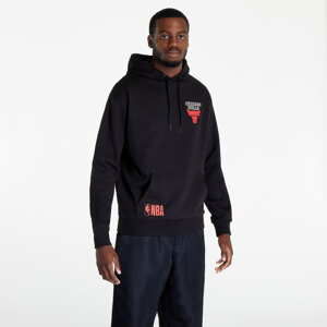 Mikina New Era NBA Half Logo Oversized Hoody Chicago Bulls Černá