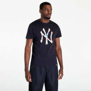 Tričko s krátkým rukávem New Era MLB Double Logo Tee New York Yankees Navy