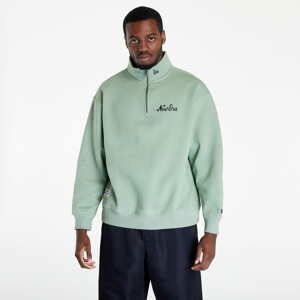 Mikina New Era Script Qtr Zip Green