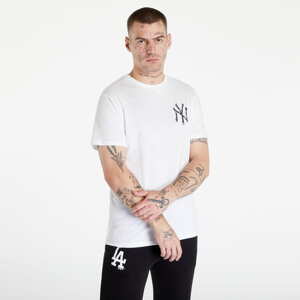 Tričko s krátkým rukávem New Era MLB Seasonal Infill Tee New York Yankees Bílé