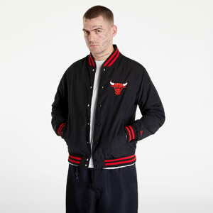 Baseballová bunda New Era NBA Team Logo Bomber Jacket Chicago Bulls Černá