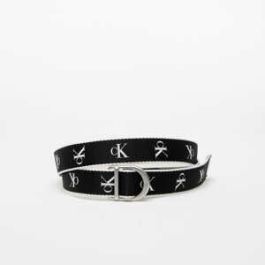 Pásek CALVIN KLEIN JEANS D-Ring Slider Belt 30MM Černý