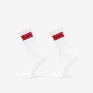Ponožky Hugo Boss 2-Pack Socks Bílé