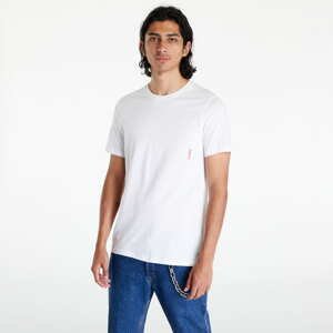 Tričko s krátkým rukávem Hugo Boss 2-Pack Of Cotton Underwear T-Shirts With Vertical Logo Černá