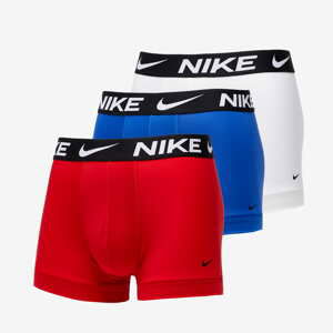 Nike Dri-Fit Essentials Micro Trunk 3-Pack Červené/Bílé/Modré