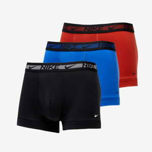 Nike Dri-Fit Ultra Stretch Micro Trunk 3-Pack Černé/Červené/Modré