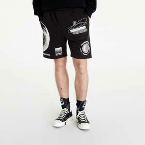 Šortky Primitive Moon Fleece Shorts Black