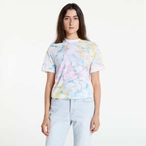 Dámské tričko GUESS All Over Print Tie Dye T-shirt White