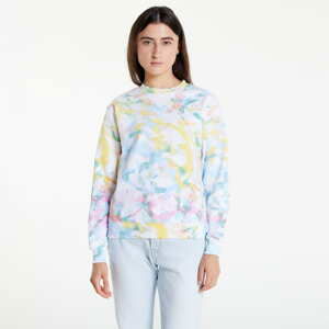 Dámská mikina GUESS Logged Tie Dye Print Sweatshirt White