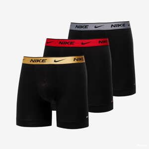 Nike Cotton Strech Boxer Brief 3-Pack Černé