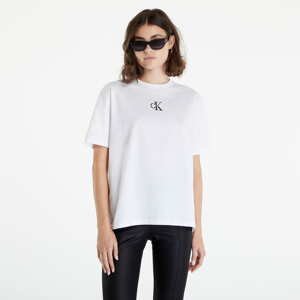Dámské tričko CALVIN KLEIN JEANS Organic Cotton Boyfriend T-Shirt White