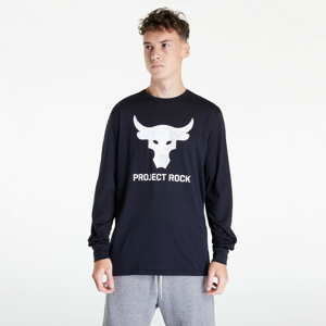 Tričko s krátkým rukávem Under Armour Project Rock Brahma Bull Ls Černé