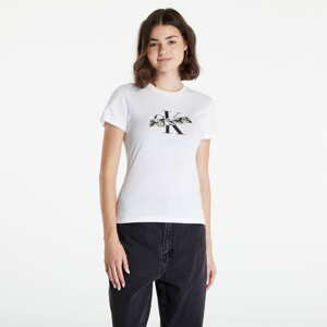 Dámské tričko CALVIN KLEIN JEANS Cotton T-Shirt White