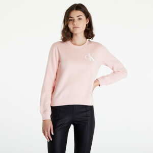 Dámský svetr CALVIN KLEIN JEANS Institutional Crew Sweater Pink