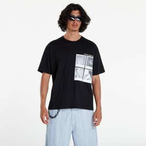 Tričko s krátkým rukávem CALVIN KLEIN JEANS Polaroid T-Shirt Black