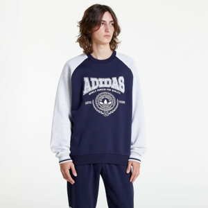 Mikina adidas Originals Varsity Crewneck Sweatshirt Navy