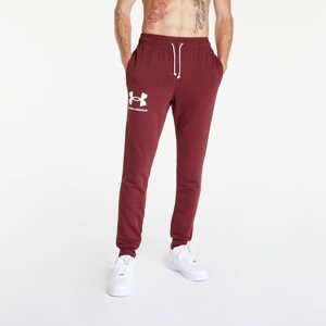 Kalhoty Under Armour Rival Terry Jogger Chestnut Red/ Onyx White
